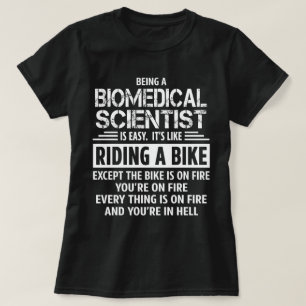 Biomedicale wetenschapper t-shirt