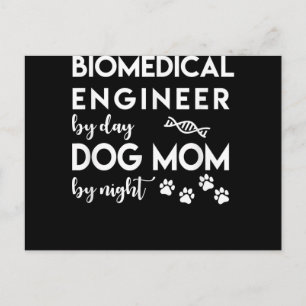 Biomedisch ingenieur Dog Mam Hondenliefhebber Bio Briefkaart