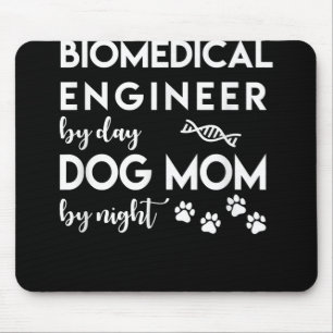 Biomedisch ingenieur Dog Mam Hondenliefhebber Bio Muismat
