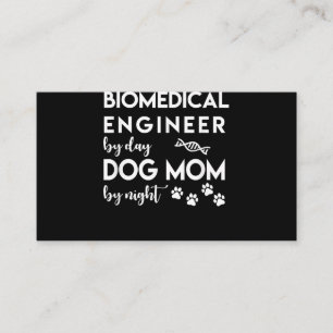 Biomedisch ingenieur Dog Mam Hondenliefhebber Bio  Visitekaartje