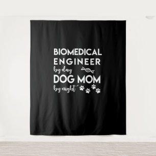 Biomedisch ingenieur Dog Mam Hondenliefhebber Bio Wandkleed