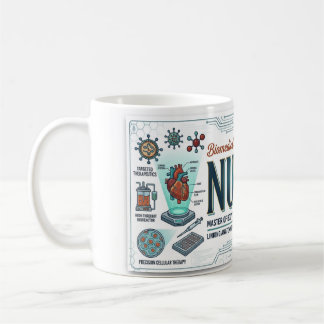 Biomedische verpleegster cadeau koffiemok