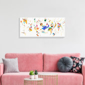 Biomorfe geometrie | Wassily Kandinsky | Canvas Afdruk (Insitu (Woonkamer))