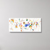 Biomorfe geometrie | Wassily Kandinsky | Canvas Afdruk (Voorkant)