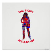 "Bionic Accountant" Perfect Poster (Voorkant)