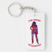 "Bionic Accountant" Sleutelhanger (Voorkant)