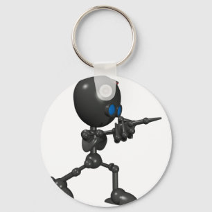 Bionic Boy 3D Robot - VingerPistolen - Origineel Sleutelhanger