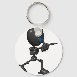 Bionic Boy 3D Robot - VingerPistolen - Origineel Sleutelhanger