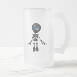 Bionic Boy 3D Robot - Vooruitkijkend Matglas Bierpul
