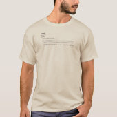 Bionic Definition in Black T-shirt (Voorkant)