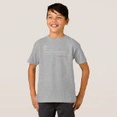 Bionic Definition in White Go Ahead Ask T-shirt (Voorkant volledig)