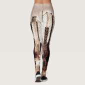 Bionic Girl Legs Cosplay Leggings (Achterkant)