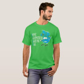 Bionic Information Recording Drone Bird Compracy T-shirt (Voorkant volledig)