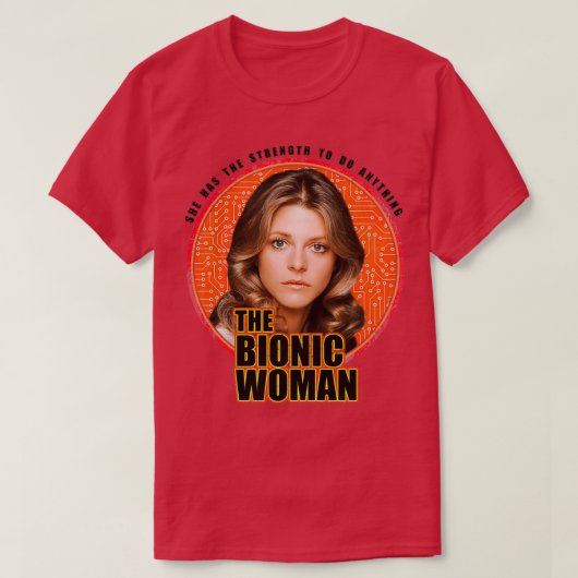 Bionic Woman 2 T-shirt (Design voorkant)