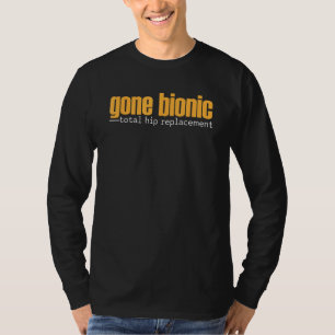Bionische heupvervangende operatie herstel gebroke t-shirt