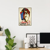 bioscoop Art Deco Repro. Afdrukken Poster (Thuiskantoor)