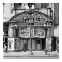 Bioscoop Empress, 1939. Oude foto