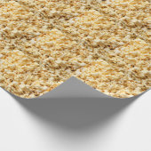 Bioscoop Popcorn volledige achtergrond. Cadeaupapier (Hoek)
