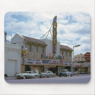 Bioscoop Vintage Cars Cinema Mousepad Muismat