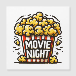 Bioscoopavond Plezierige Speelse Popcorn