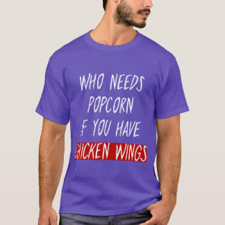 BIOSCOOPFILM SNACK POPCORN vriend T-shirt