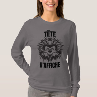 Bioscoopster - grappige en pluizige egel t-shirt