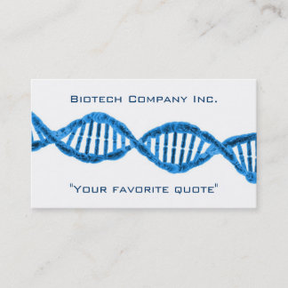 Biotech-DNA Visitekaartje