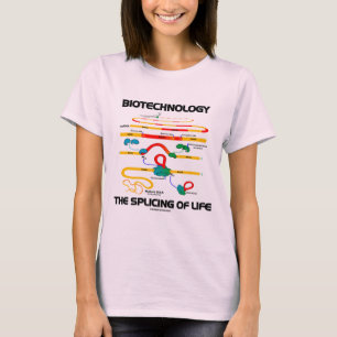 Biotechnologie de vorming van het leven (natuurlij t-shirt