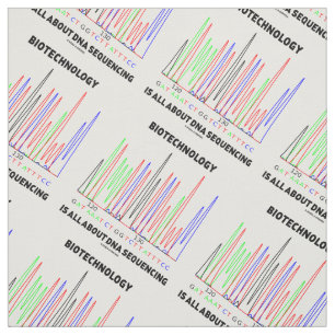 Biotechnologie draait allemaal om DNA-sequentie Stof
