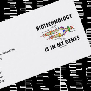 Biotechnologie zit in mijn genen (DNA-replicatie) Visitekaartje
