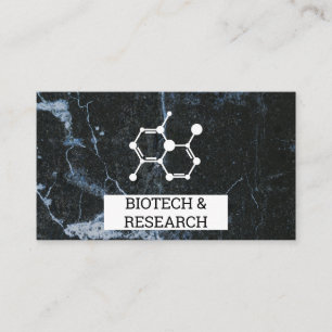 biotechnologisch molecuul Marmer Visitekaartje