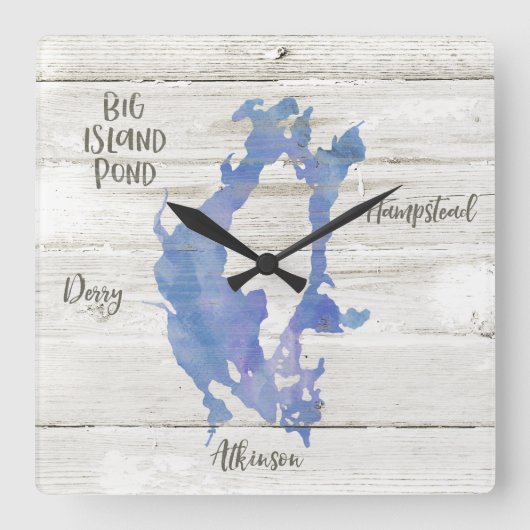 BIP Big Island Pond Horloge pour Lake House (Recto)