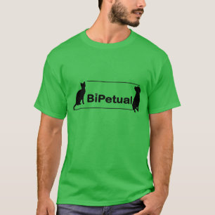 BiPetual grappig voor huiseigenaars van katten en  T-shirt