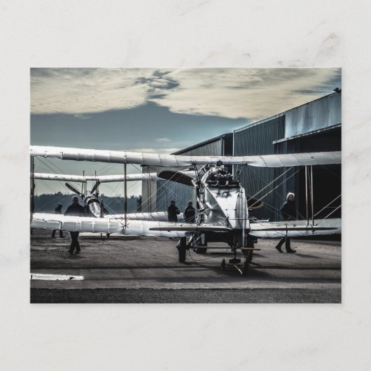 Biplanes Briefkaart (Voorkant)