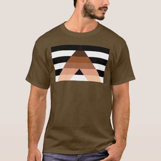 BIPOC Ally Flag T-shirt (Voorkant)