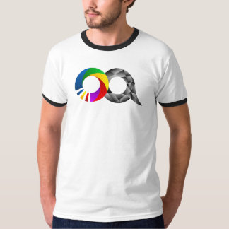 Bipolair Beer regenboogpictogram Ringer T-shirt