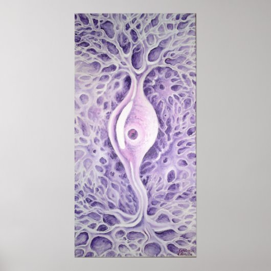 Bipolair neuron poster (Voorkant)