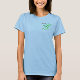 Bipolaire stoornis Hope Love Faith Tribal Ribbon T-shirt