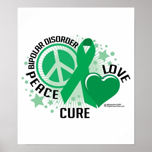 Bipolaire stoornis PLC Poster (Voorkant)