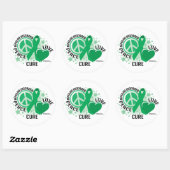 Bipolaire stoornis PLC Ronde Sticker (Vel)