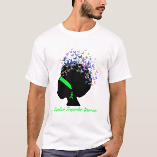 Bipolaire stoornis, wiel- of supportoogjes t-shirt