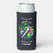 Bipolar Awareness | Thriving with Courage (Seltzer Voorkant)