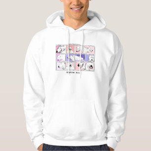 Bipolar Bear Funny Cartoon Sweat - shirt à capuche