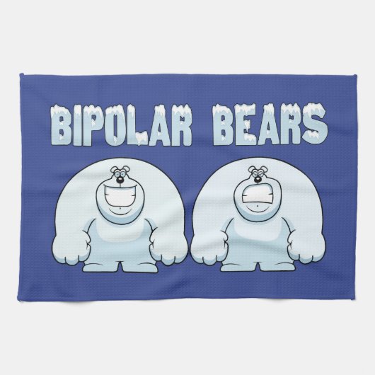 BIPOLAR-BEREN THEEDOEK (Horizontaal)