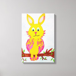 Birabbit Canvas Afdruk