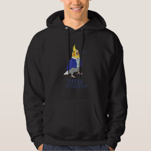 Birb Memes Papegaai Schreeuwende Vogel Zingende Op Hoodie