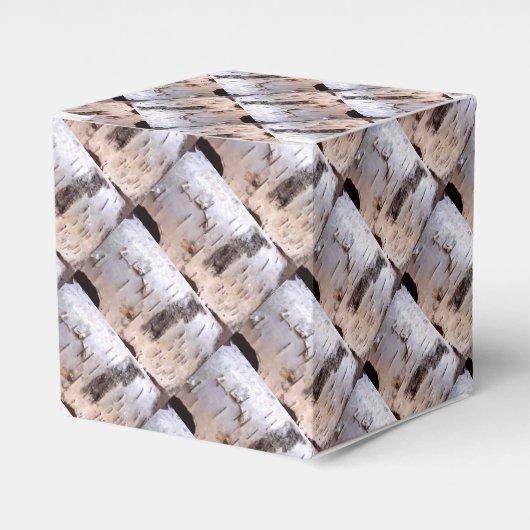 Birch Bark Bedankdoosjes (Voorkant Zijde)