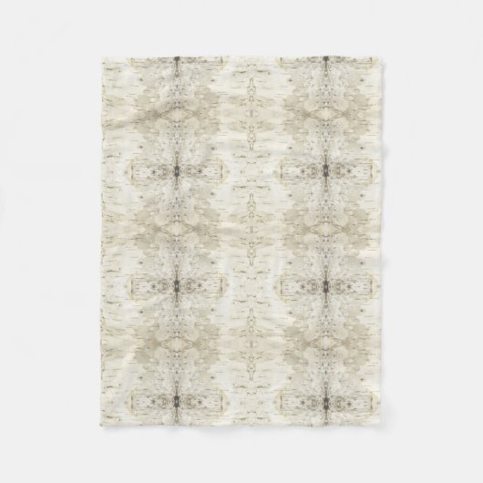 Birch Bark Blanket Fleece Deken (Voorkant)
