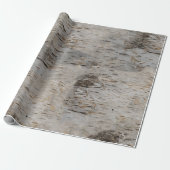 Birch Bark Cadeaupapier (Uitgerold)