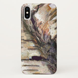 BIRCH BARK iPhone X HOESJE